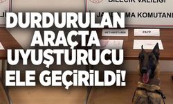 DURDURULAN ARAÇTA UYUŞTURUCU ÇIKTI