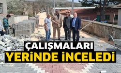 KAYMAKAM ÖZTÜRK ÇALIŞMALARI YERİNDE İNCELEDİ