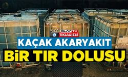 ARAMA YAPILAN TIRDA 5 BİN 100 LİTRE KAÇAK AKARYAKIT ELE GEÇİRİLDİ