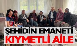 ŞEHİT AİLESİNE ANLAMLI ZİYARET