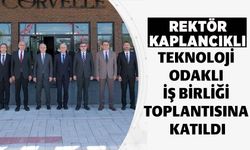BŞEÜ AR-GE VE TEKNOLOJİ ODAKLI İŞ BİRLİĞİ TOPLANTISINA KATILDI