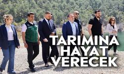 VALİ SÖZER SOĞUCAKPINAR BARAJI'NDA İNCELEMELERDE BULUNDU