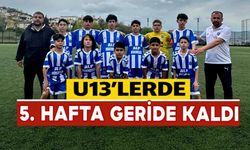 U13 GENÇLER LİGİ'NDE 5'İNCİ HAFTA GERİDE KALDI