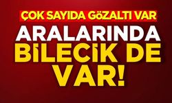 BİLECİK DAHİL 23 İLDE 334 ADRESE EŞ ZAMANLI NARKOTİK OPERASYONU