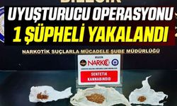 UYUŞTURUCU OPERASYONU: 1 ŞÜPHELİ YAKALAND