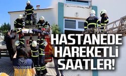 HASTANE TAHLİYE TATBİKATI