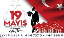19 MAYIS ATATÜRK'Ü ANMA GENÇLİK VE SPOR BAYRAMI KUTLU OLSUN