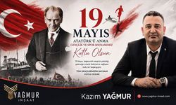 19 MAYIS ATATÜRK'Ü ANMA GENÇLİK VE SPOR BAYRAMI KUTLU OLSUN