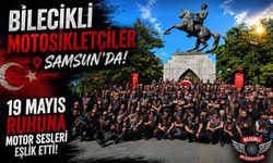 19 MAYIS RUHUNA MOTOR SESLERİ EŞLİK ETTİ