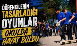 ÖĞRENCİLERİN TASARLADIĞI OYUNLAR OKULDA HAYAT BULDU