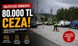 EHLİYETSİZ SÜRÜCÜYE BAYRAM DENETİMİNDE 80 BİN TL CEZA