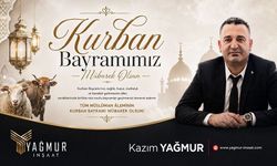 KAZIM YAĞMUR'DAN KURBAN BAYRAMI MESAJI