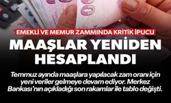 MAAŞLAR YENİDEN HESAPLANDI