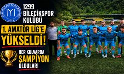 1299 BİLECİKSPOR KULÜBÜ 1. AMATÖR LİG'E YÜKSELDİ