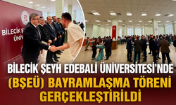 BŞEÜ'DE BAYRAMLAŞMA TÖRENİ