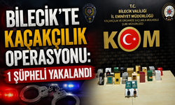 KAÇAKÇILIK OPERASYONU: 1 ŞÜPHELİ YAKALANDI