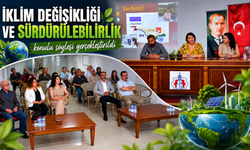 'İKLİM DEĞİŞİKLİĞİ VE SÜRDÜRÜLEBİLİRLİK' KONULU SÖYLEŞİ GERÇEKLEŞTİRİLDİ
