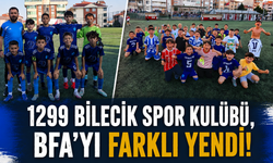 1299 BİLECİK SPOR KULÜBÜ, BFA'YI FARKLI YENDİ