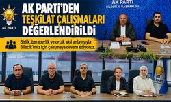 AK PARTİ'DEN TEŞKİLAT ÇALIŞMALARI DEĞERLENDİRİLDİ
