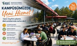 BŞEÜ KAMPÜSÜNDE YENİ HİZMET