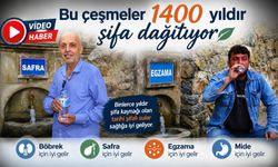 BU ÇEŞMELER 1400 YILDIR ŞİFA DAĞITIYOR