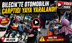 OTOMOBİLİN ÇARPTIĞI YAYA YARALANDI