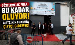 ÇİFTÇİNİN FUARINA ÇİFTÇİ GİREMEDİ