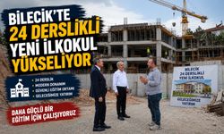 24 DERSLİKLİ YENİ İLKOKUL YÜKSELİYOR
