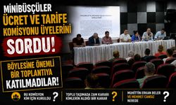 BELEDİYE YETKİLİLERİ VE HALK OTOBÜSÜ SAHİPLERİ BİR ARAYA GELDİ