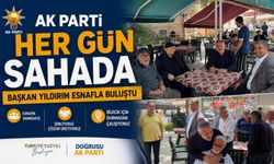 BAŞKAN YILDIRIM ESNAFLA BULUŞTU