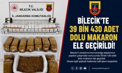 39 BİN 430 ADET DOLU MAKARON ELE GEÇİRİLDİ