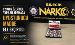 1 ARAÇ VE 2 ŞAHIS ÜZERİNDE YAPILAN ARAMADA UYUŞTURUCU MADDE ELE GEÇİRİLDİ