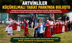 ARTVİNLİLER KÜÇÜKELMALI TABİAT PARKI'NDA BULUŞTU