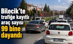 TRAFİĞE KAYITLI ARAÇ SAYISI 98 BİN 43’E ULAŞTI