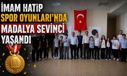 İMAM HATİP SPOR OYUNLARI'NDA MADALYA SEVİNCİ YAŞANDI