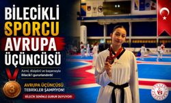 BİLECİKLİ SPORCU AVRUPA ÜÇÜNCÜSÜ OLDU
