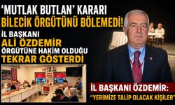 CHP BİLECİK ÖRGÜTÜ 'MUTLAK BUTLAN' KARARINI TANIMADIKLARINI AÇIKLADI
