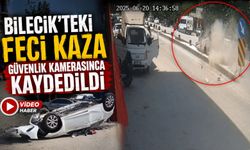 FECİ KAZA GÜVENLİK KAMERASINCA KAYDEDİLDİ