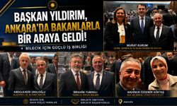 AK PARTİ İL BAŞKANI YILDIRIM, ANKARA'DA BAKANLARLA BİR ARAYA GELDİ