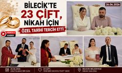 23 ÇİFT, NİKAH İÇİN ÖZEL TARİHİ TERCİH ETTİ