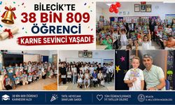 38 BİN 809 ÖĞRENCİ KARNE SEVİNCİ YAŞADI