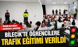 ÖĞRENCİLERE TRAFİK EĞİTİMİ VERİLDİ