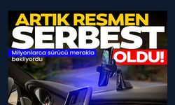 ARTIK RESMEN SERBEST OLDU