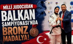 BİLECİKLİ MİLLİ JUDOCUDAN BALKAN ŞAMPİYONASI'NDA BRONZ MADALYA