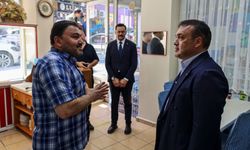 VALİ SÖZER, ÇARŞI ESNAFINI ZİYARET ETTİ