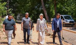 BAŞKAN SUBAŞI, YAŞAM ALANI VE PARK ÇALIŞMALARINI YERİNDE İNCELEDİ