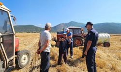 BİÇERDÖVER OPERATÖRLERİNE YANGIN EĞİTİMİ