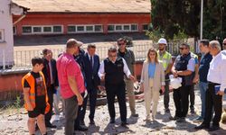 VALİ SÖZER 8 OKULDAKİ EĞİTİM YATIRIMLARINI SAHADA İNCELEDİ