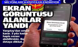 EKRAN GÖRÜNTÜSÜ ALANLAR YANDI