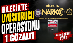 UYUŞTURUCU OPERASYONU: 1 GÖZALTI